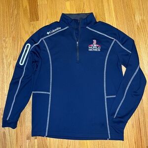 Columbia Navy World Series Half-Zip Pullover